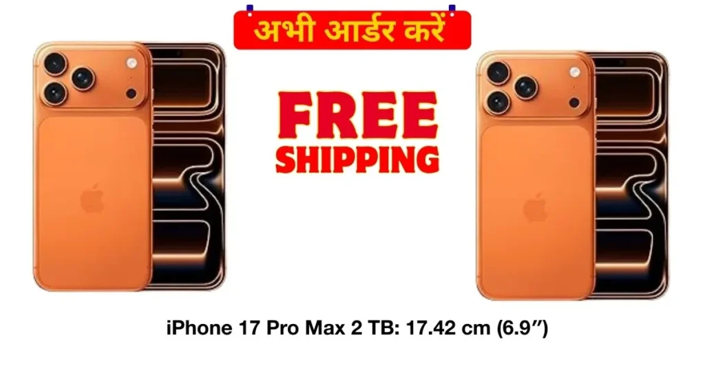 iPhone 17 Pro Max 2 TB 17.42 cm (6.9″)